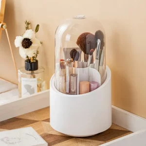 Boite de Rangement de Maquillage Anti-poussière