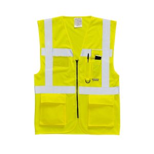 Gilet Fluo Multipoche Haute Visibilité