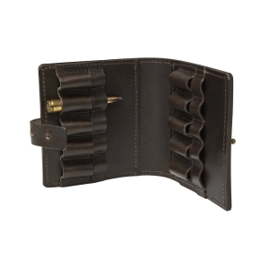 Cartouchière pour balles en cuir Chevalier