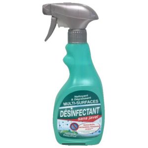 Nettoyant désinfectant dégraissant pour surfaces